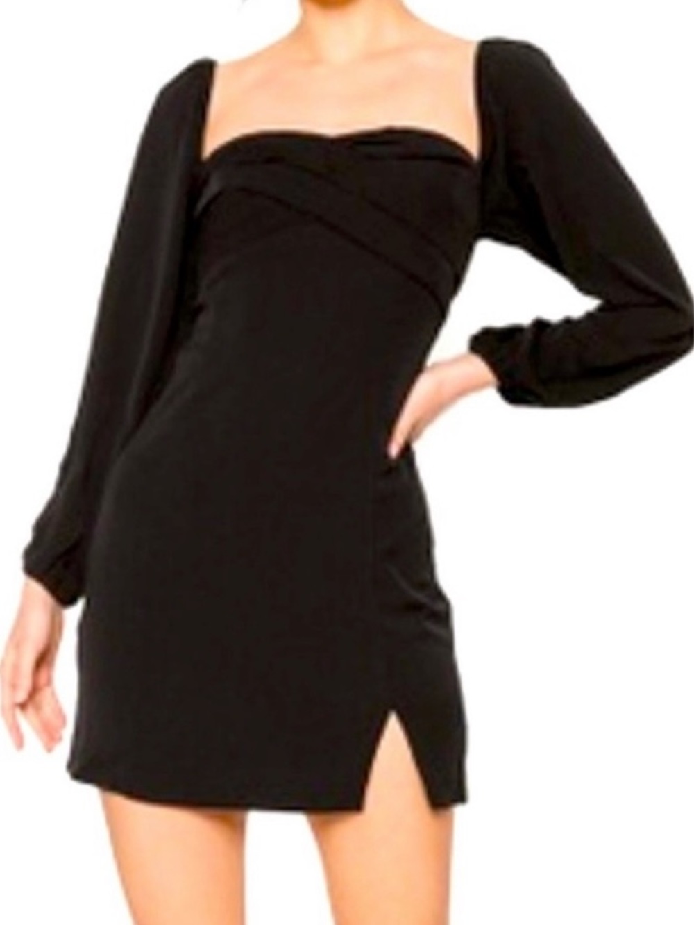 Abercrombie & Fitch Black Mini Dress Size M